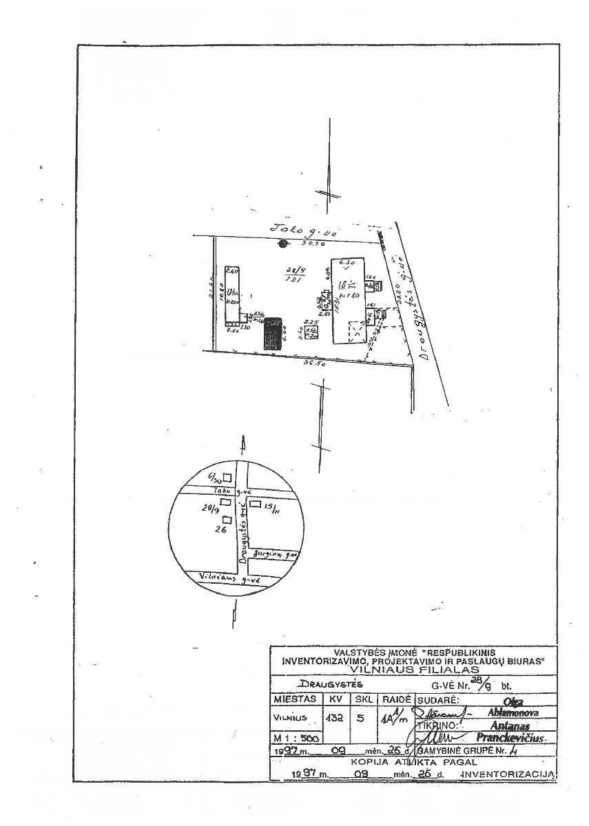 Butas — Vilniaus m. sav.