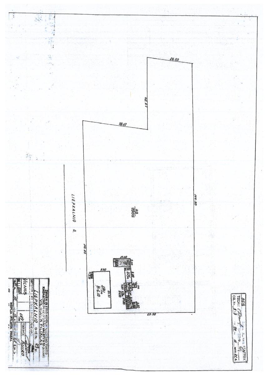Butas — Vilniaus m. sav.