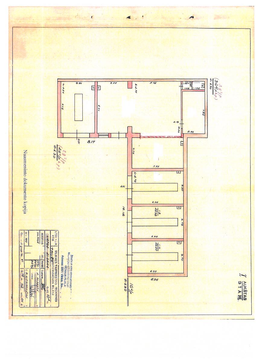 Garažas (boksas) — Vilniaus m. sav.