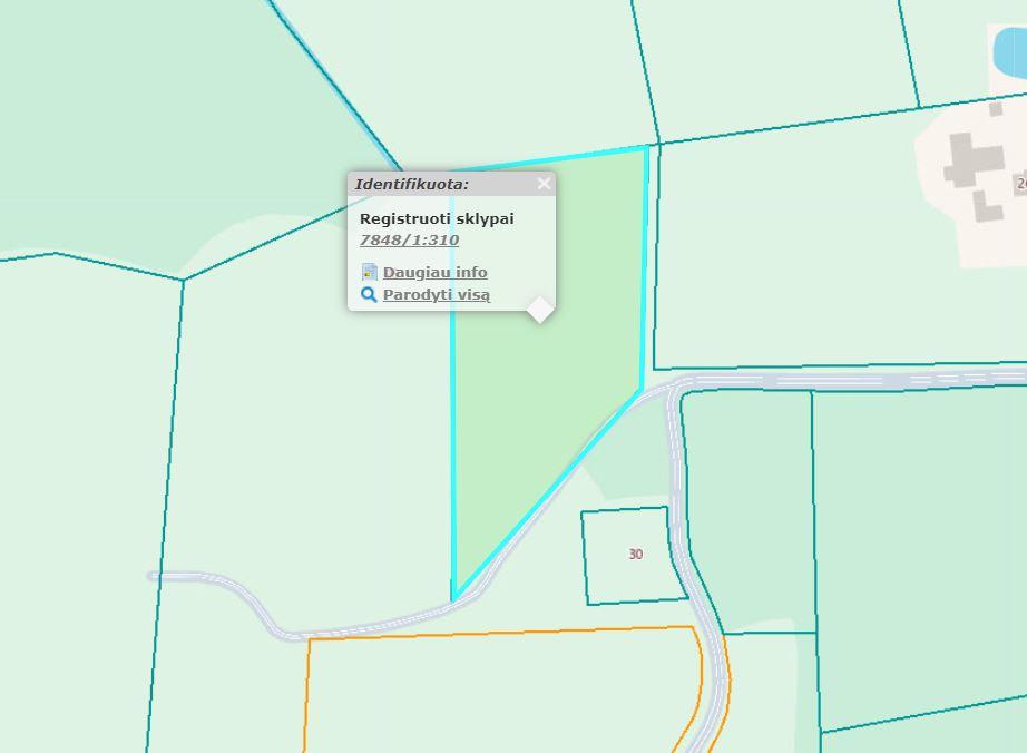 Žemės sklypas — Telšių r. sav.