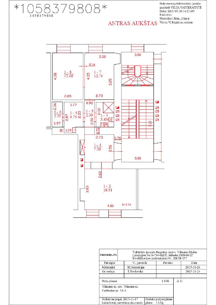 Butas — Vilniaus m. sav.