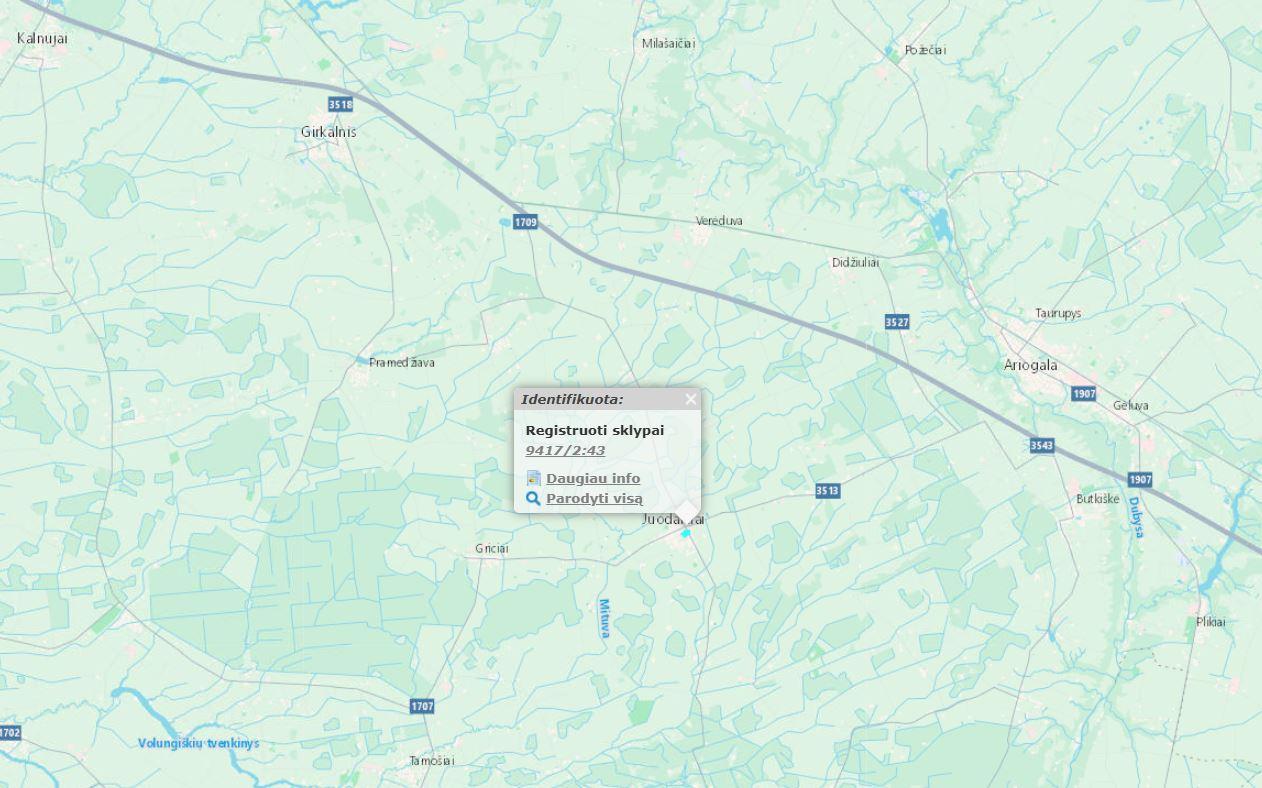 Žemės sklypas — Jurbarko r. sav.