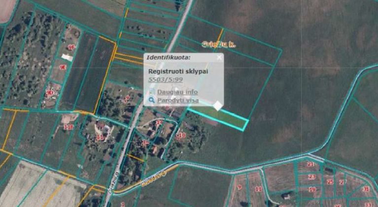 Žemės sklypas — Klaipėdos r. sav.
