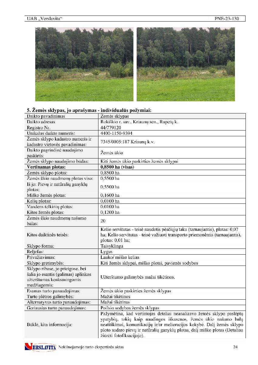Žemės sklypas — Rokiškio r. sav.