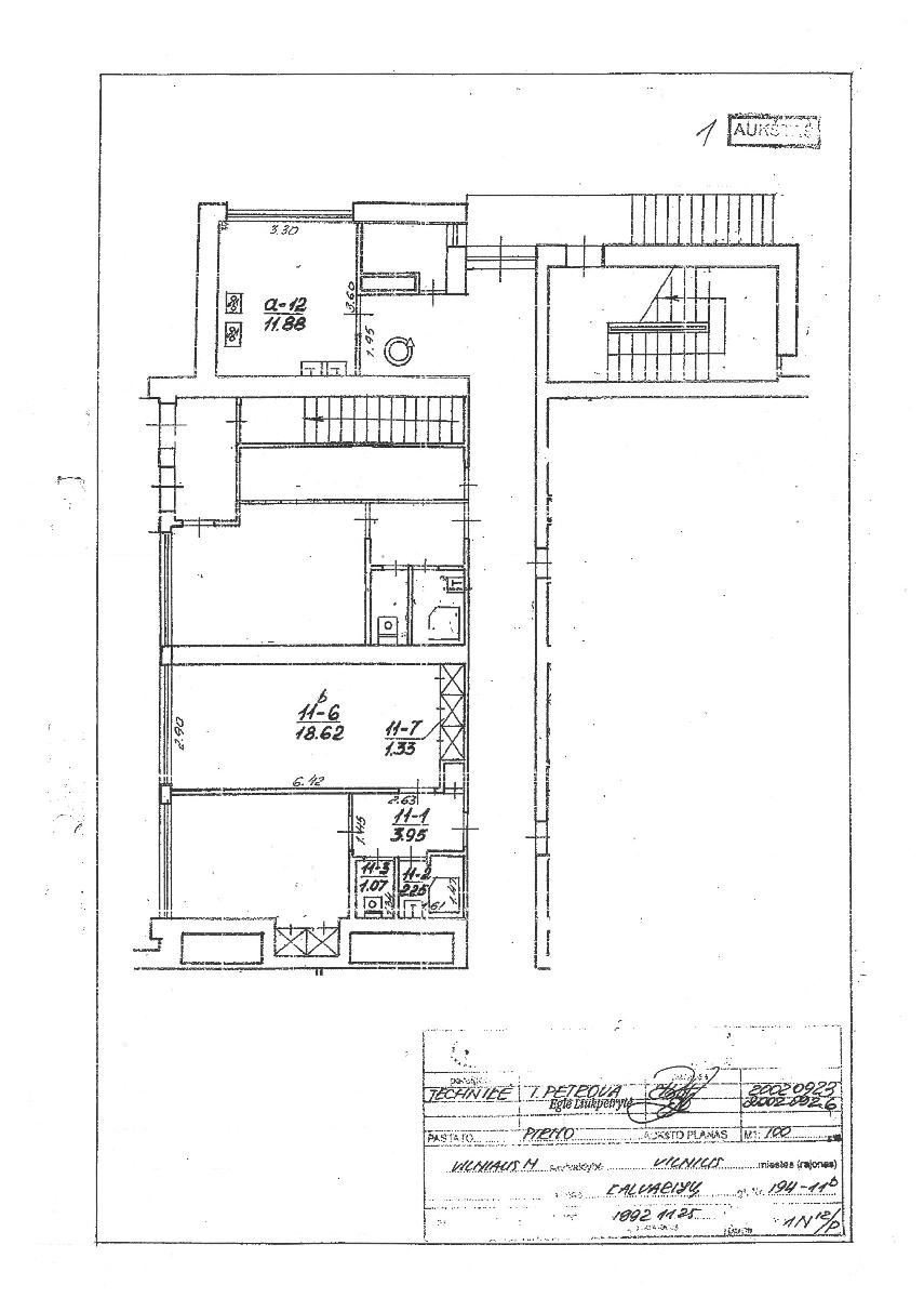 Butas — Vilniaus m. sav.