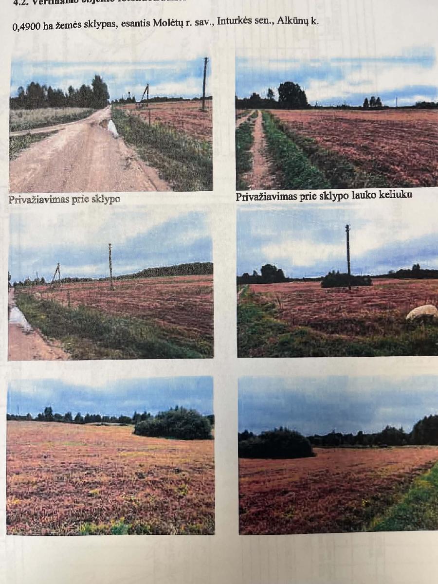 Žemės sklypas — Molėtų r. sav.