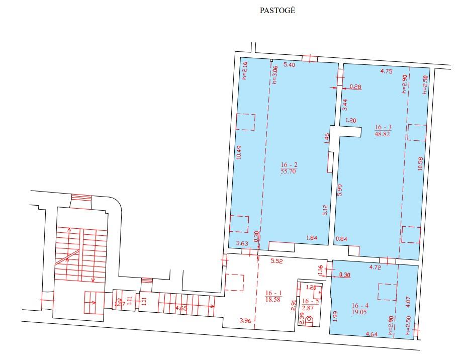 Nuomojamas turtas: Administracinės patalpos — Vilniaus m. sav.