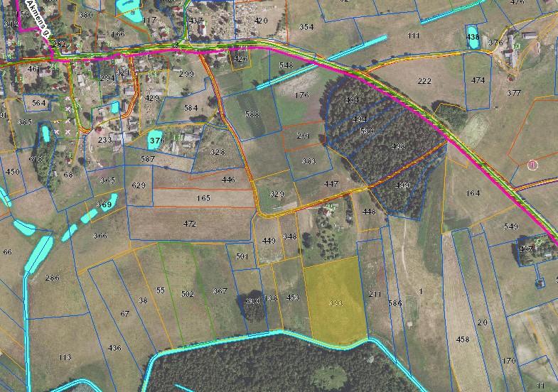 Nuomojamas turtas: Žemės sklypas — Zarasų r. sav.