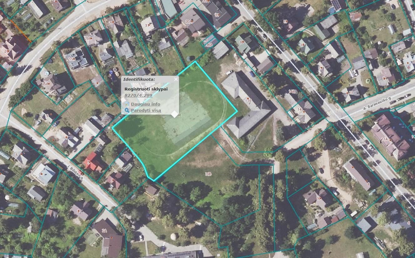 Nuomojamas turtas: Žemės sklypas — Utenos r. sav.