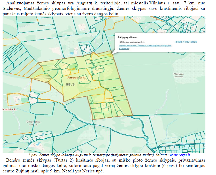 Žemės sklypas — Vilniaus r. sav.