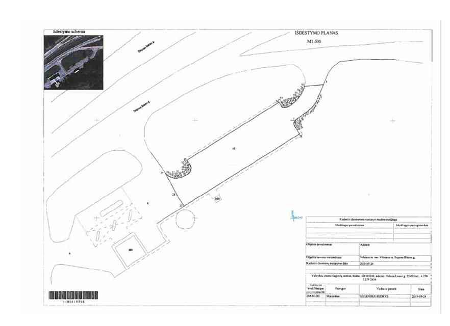 Nuomojamas turtas: Aikštelė — Vilniaus m. sav.