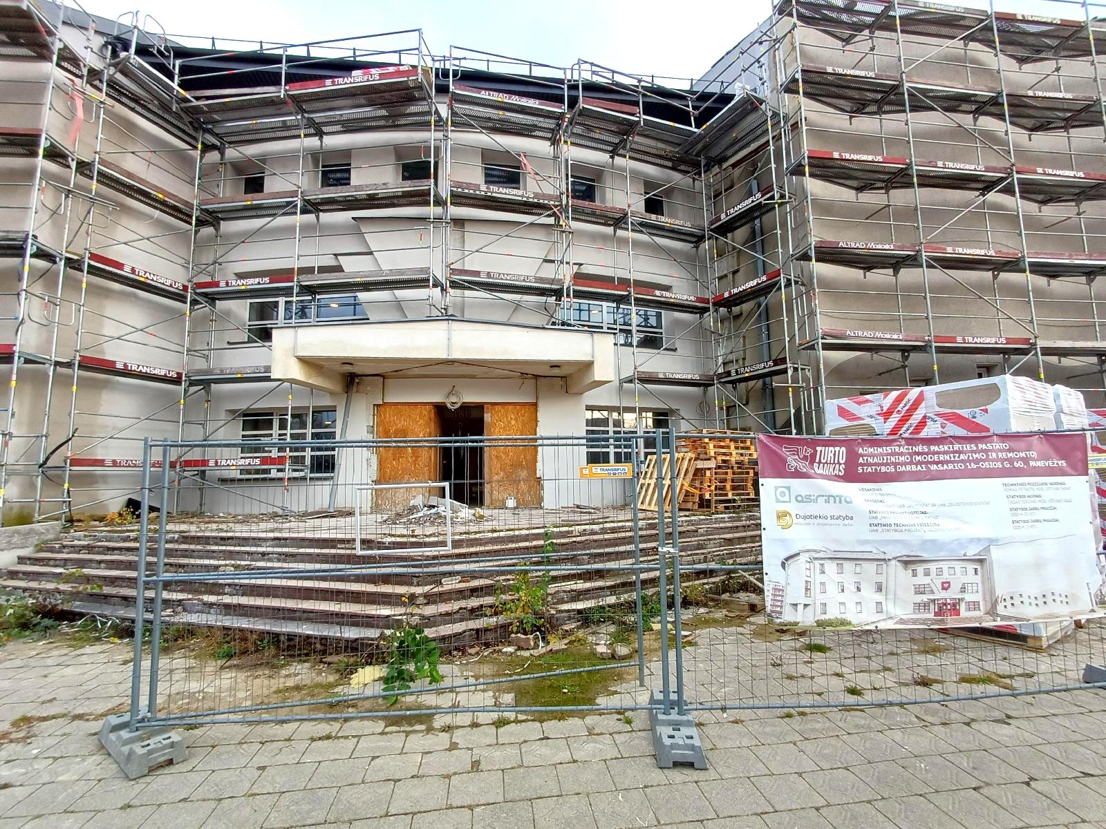 Nuomojamas turtas: Administracinis pastatas — Panevėžio m. sav.